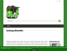 Tablet Screenshot of guiasayago.com